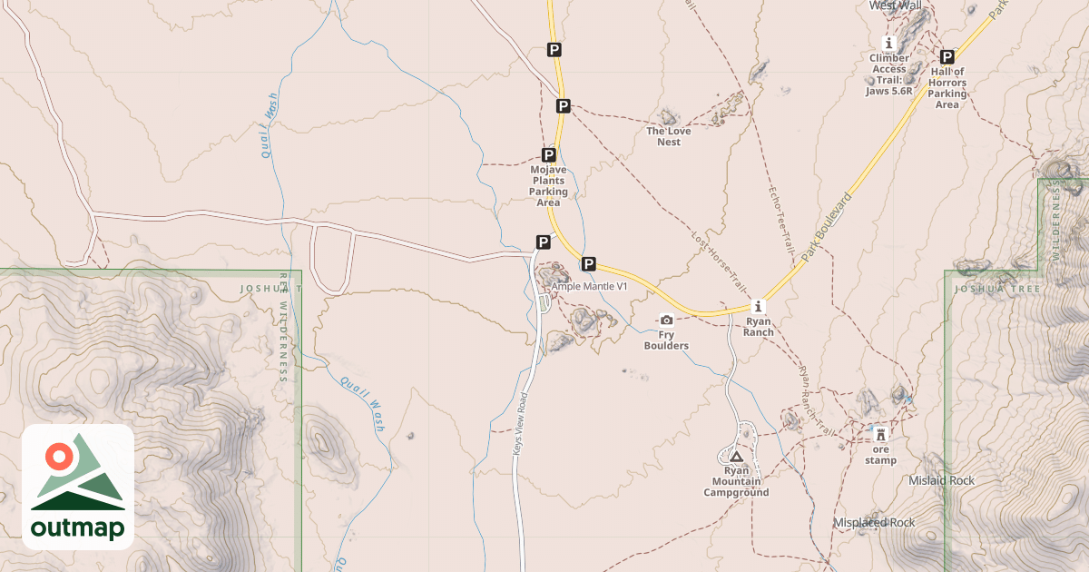 Map of Ample Mantle