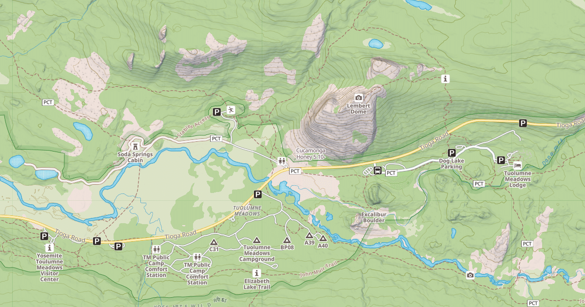 Map preview of Cucamonga Honey