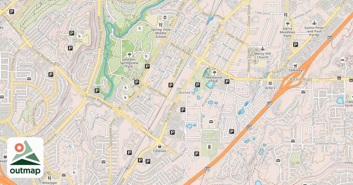Map of Blocked