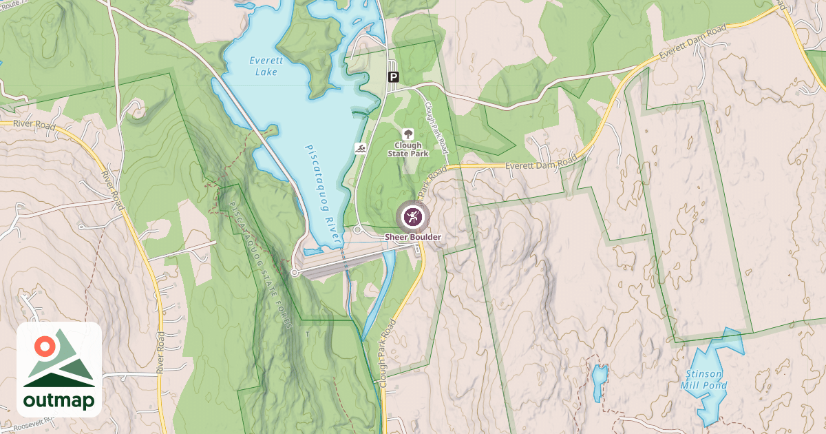 Map of Sheer Boulder