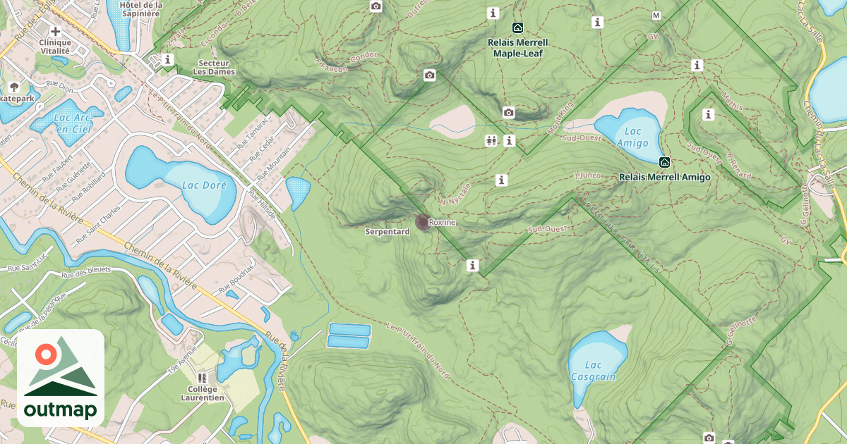 Map of Roxnne