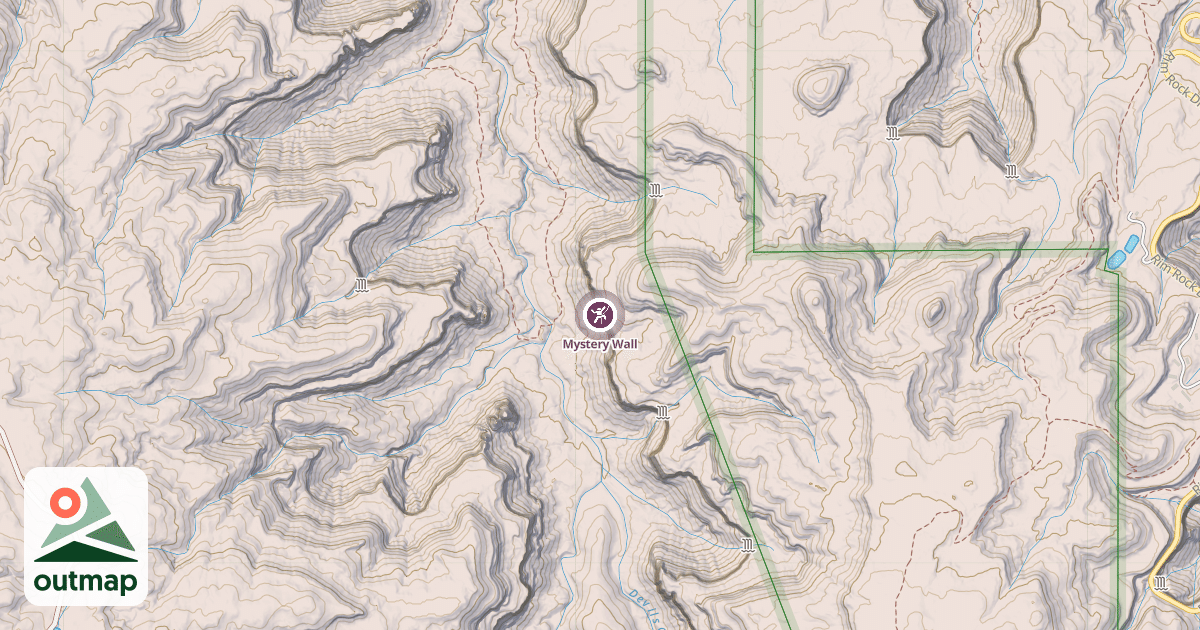 Map of Mystery Wall