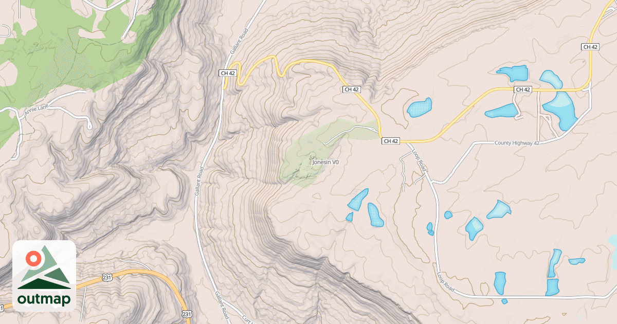 Map of Jonesin