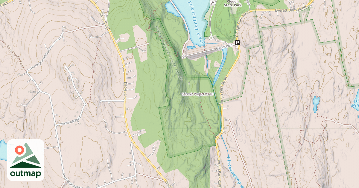 Map of Seismic Project