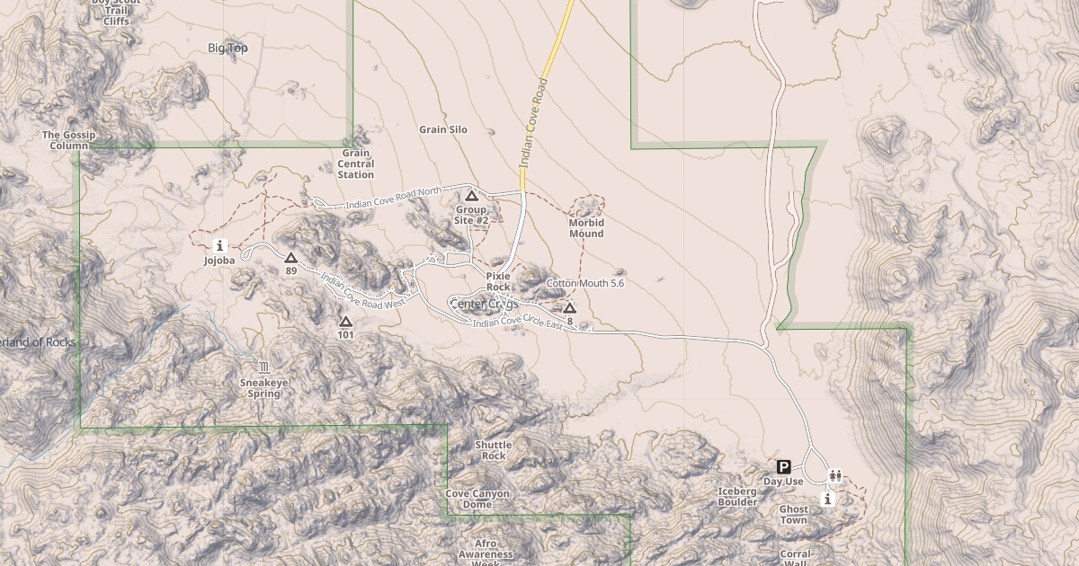 Map preview of Cotton Mouth
