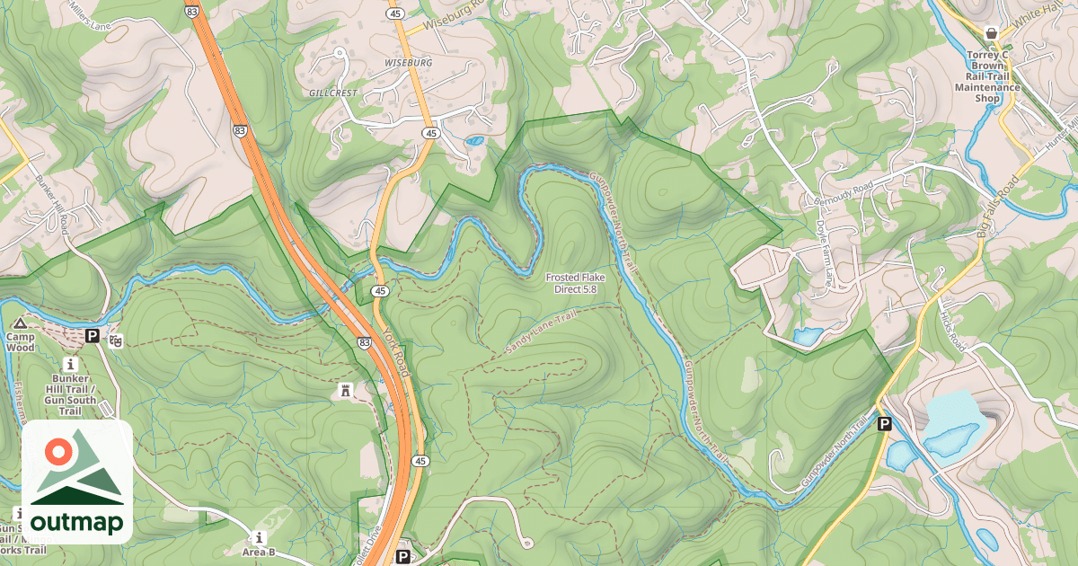 Map of Frosted Flake Direct