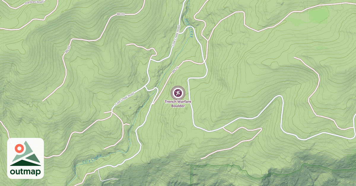 Map of Trench Warfare Boulder