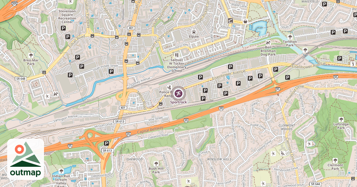 Map of Sportrock
