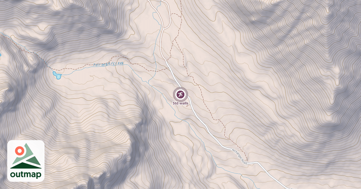 Map of Std walls