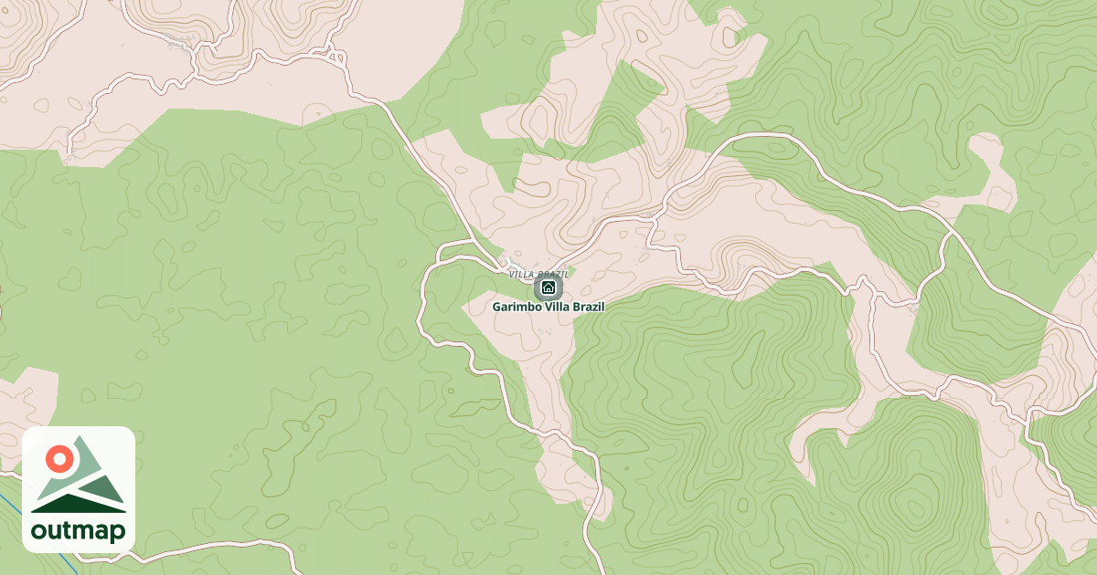 Map of Garimbo Villa Brazil