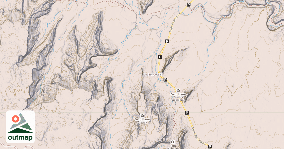 Map of Virgin Wool