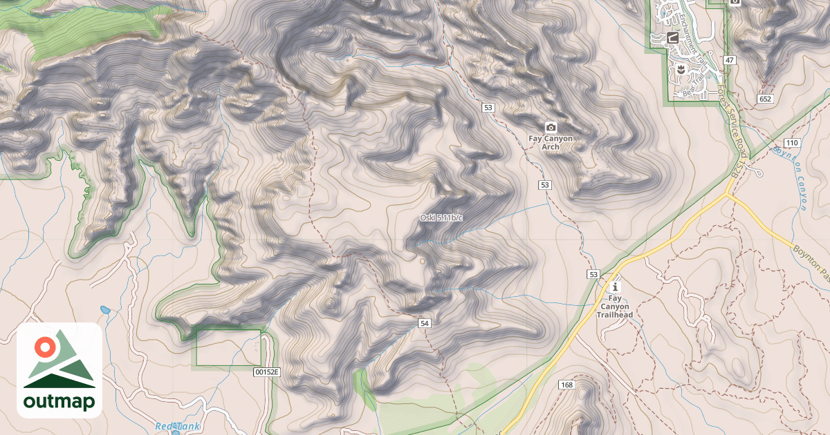 Map of Oski
