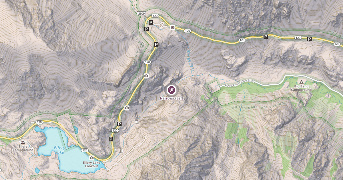 Map preview of Narrows - Left
