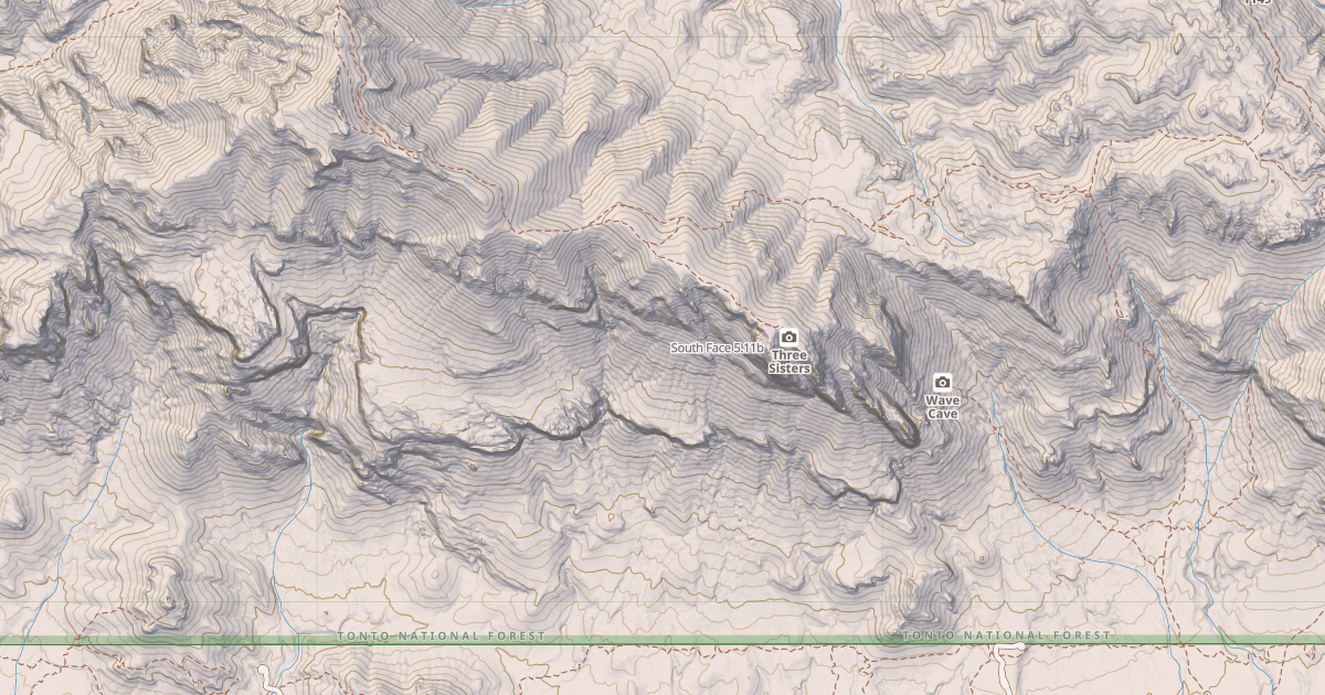 Map preview of South Face