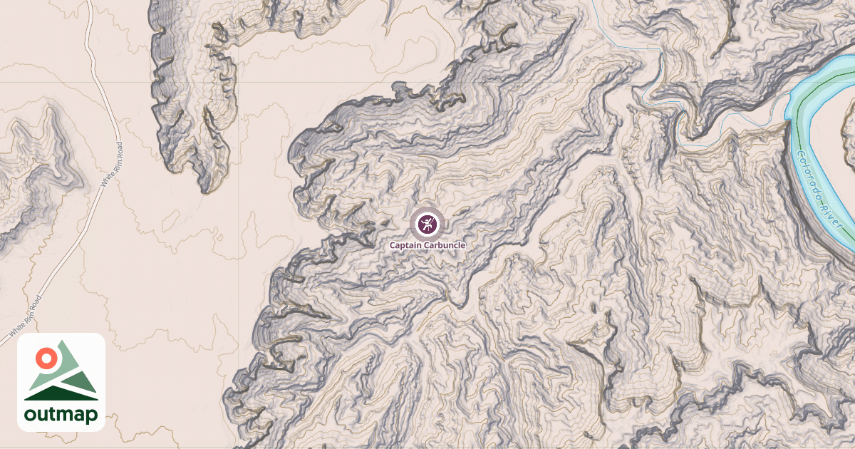 Map of Captain Carbuncle