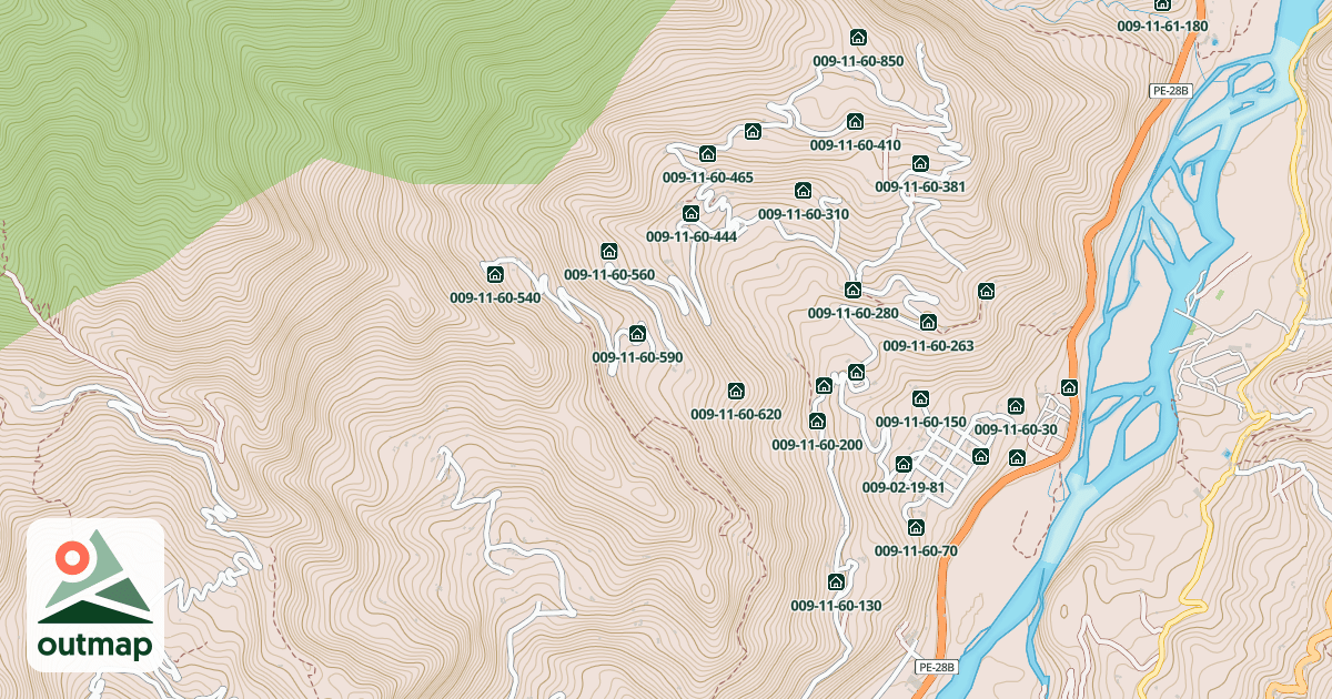 Map of 009-11-60-600