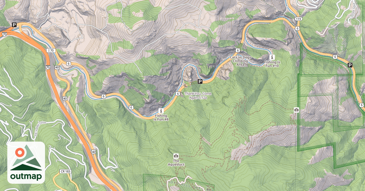 Map of Thank You, Come Again
