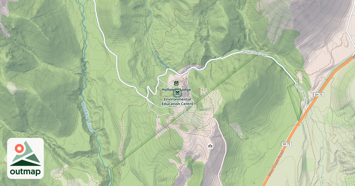 Map of Environmental Education Centre
