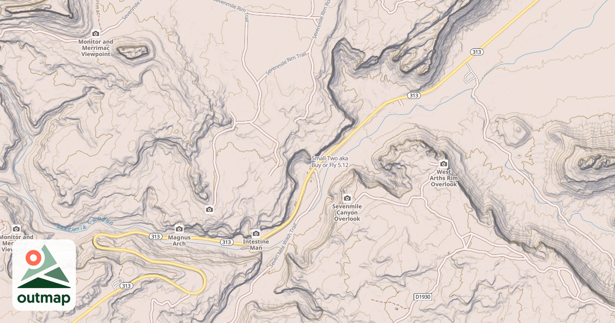 Map of Small Two aka Buy or Fly