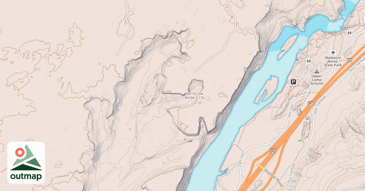 Map of Run For the Border