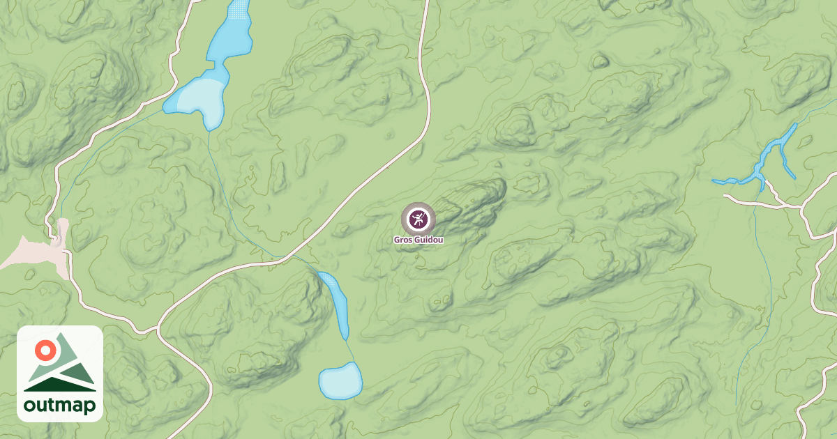 Map of Gros Guidou