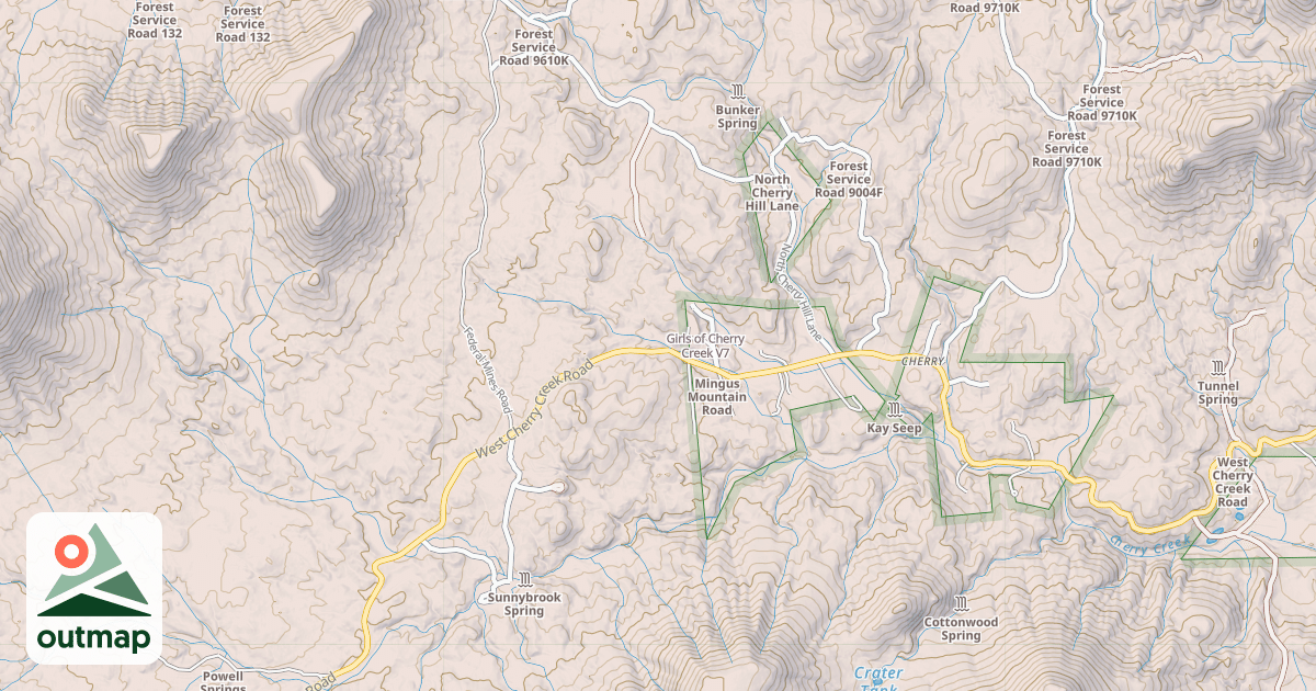 Map of Girls of Cherry Creek