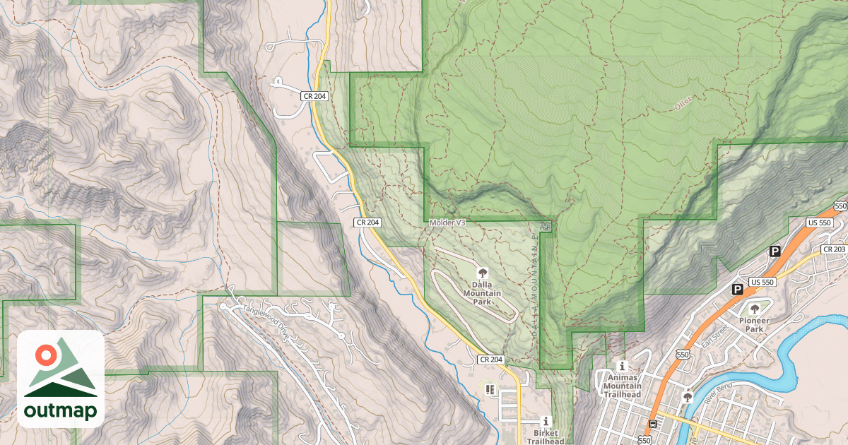 Map of Molder