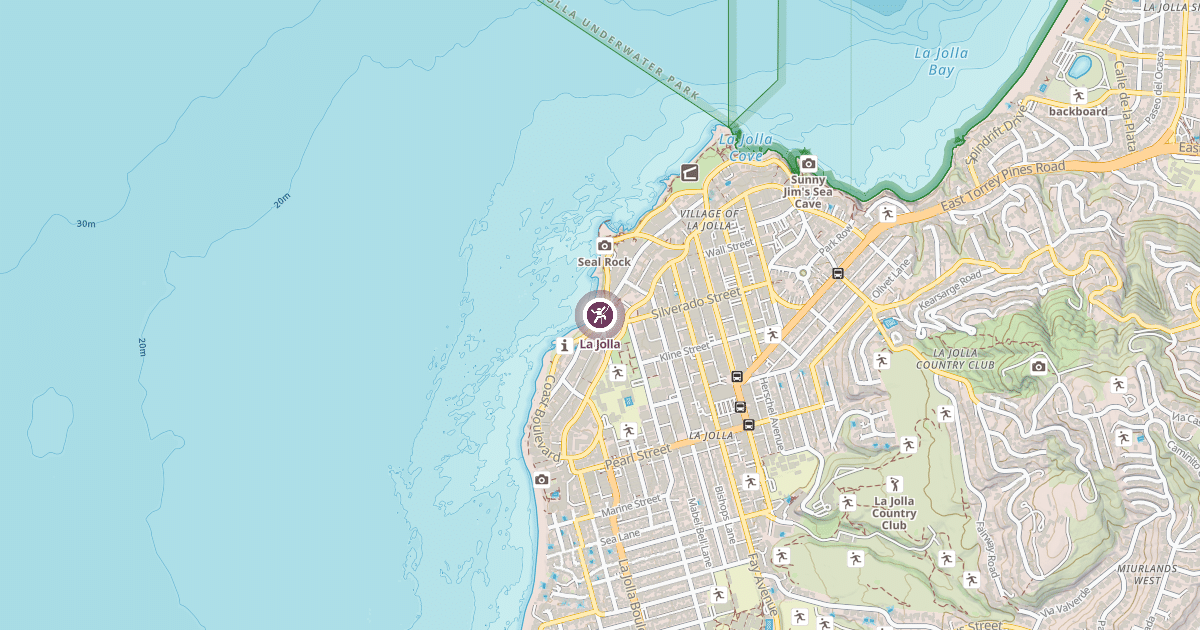 Map preview of La Jolla
