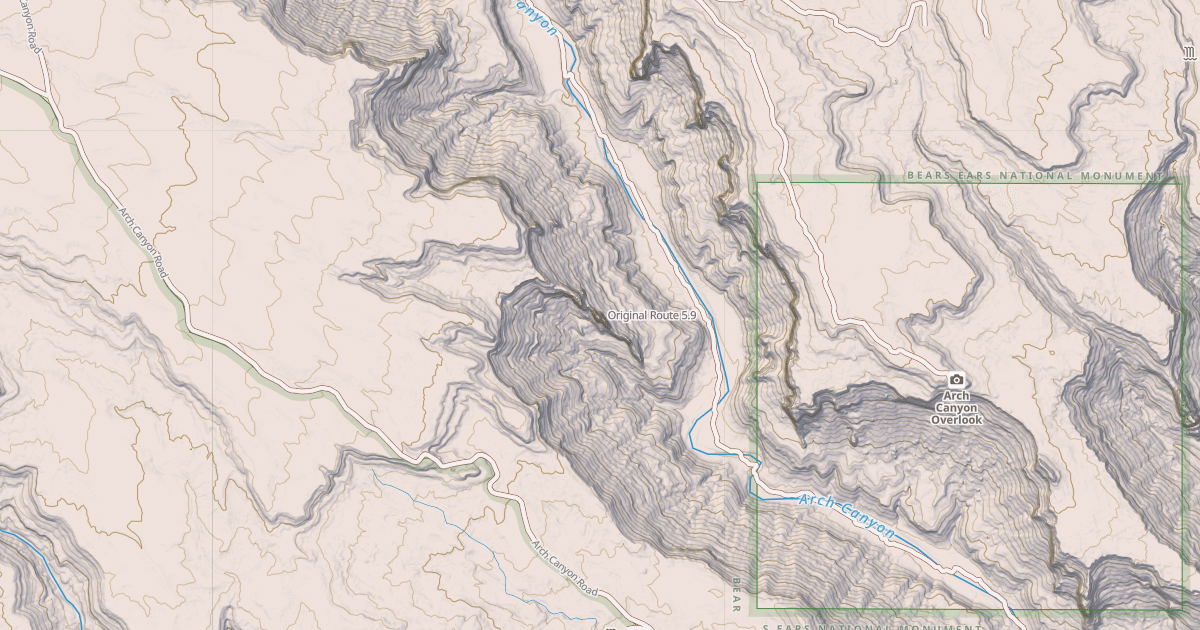 Map preview of Original Route