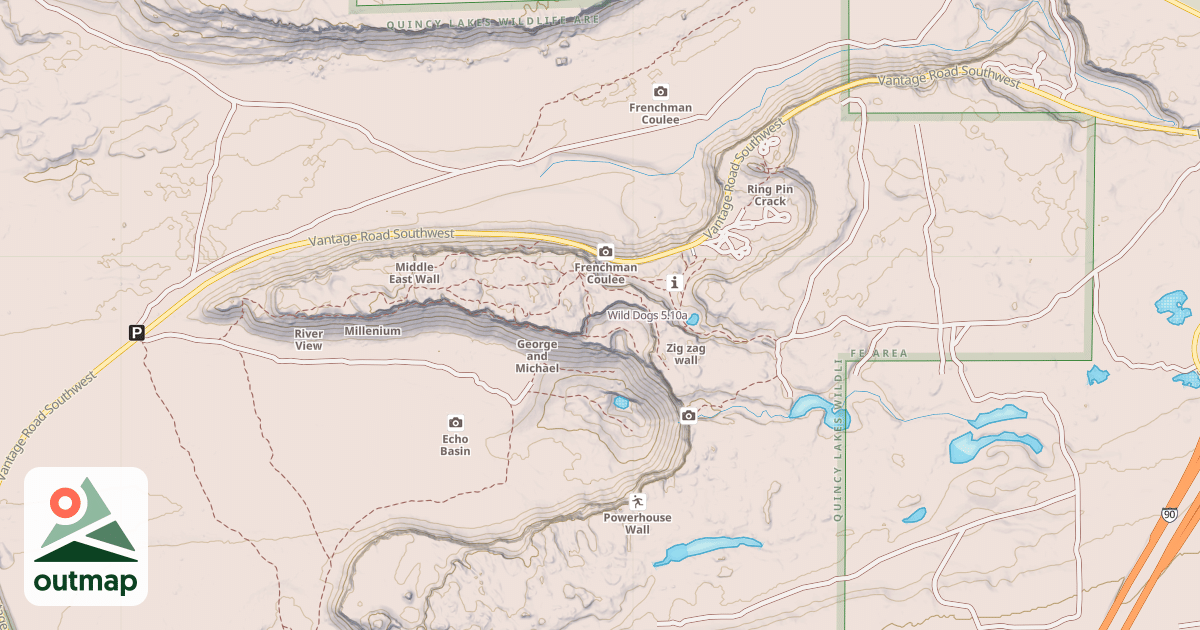 Map of Wild Dogs