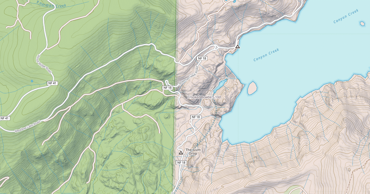 Map preview of Crooked Bowtie