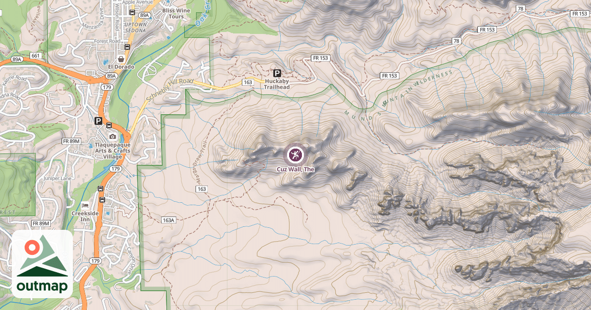 Map of Cuz Wall, The