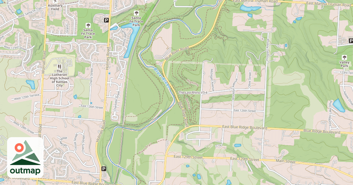 Map of The Last Rhino
