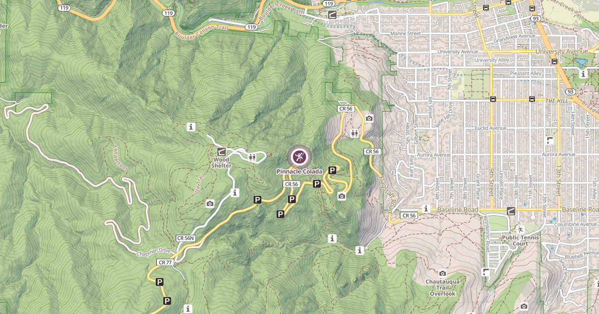 Map preview of Pinnacle Colada