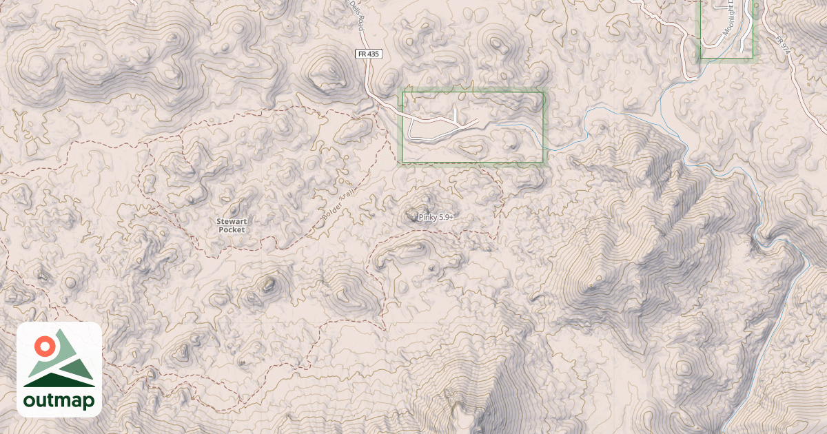 Map of Pinky