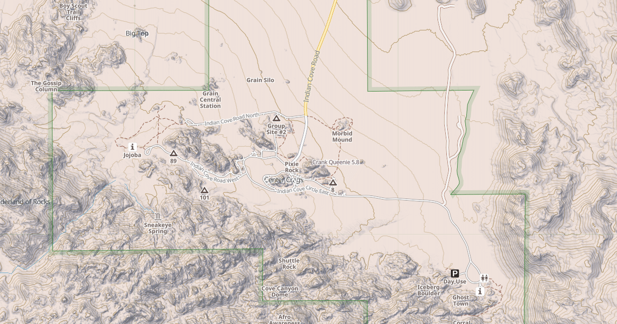 Map preview of Crank Queenie