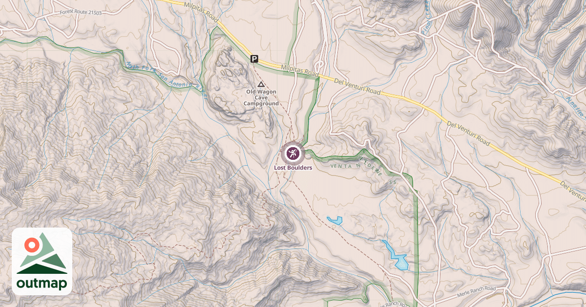 Map of Lost Boulders