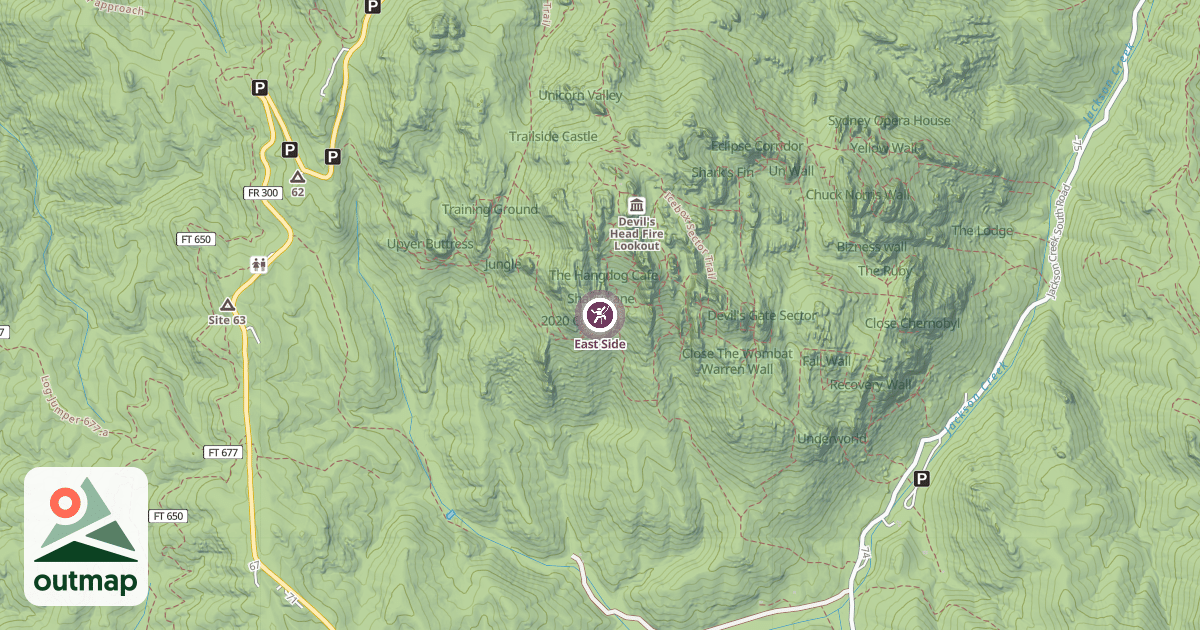 Map of East Side