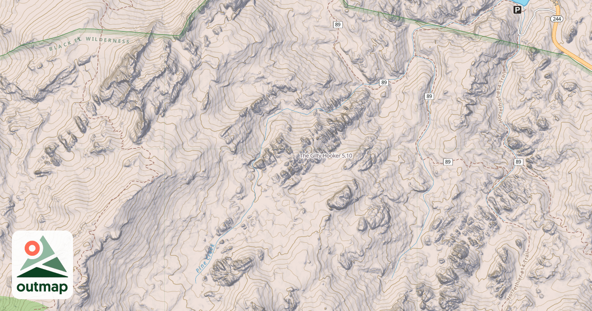 Map of The Gilty Hooker