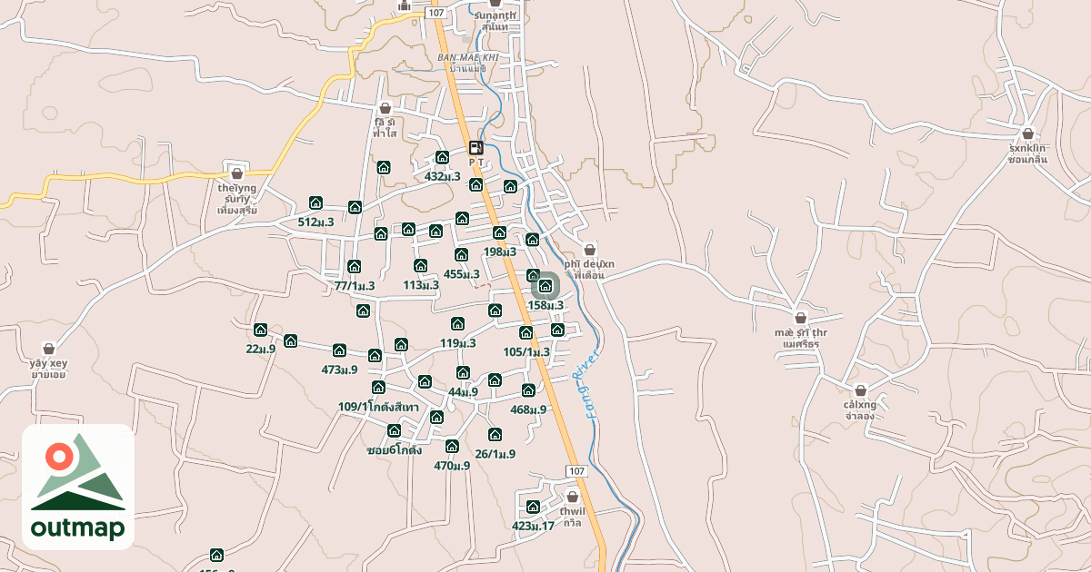 Map of 158ม.3