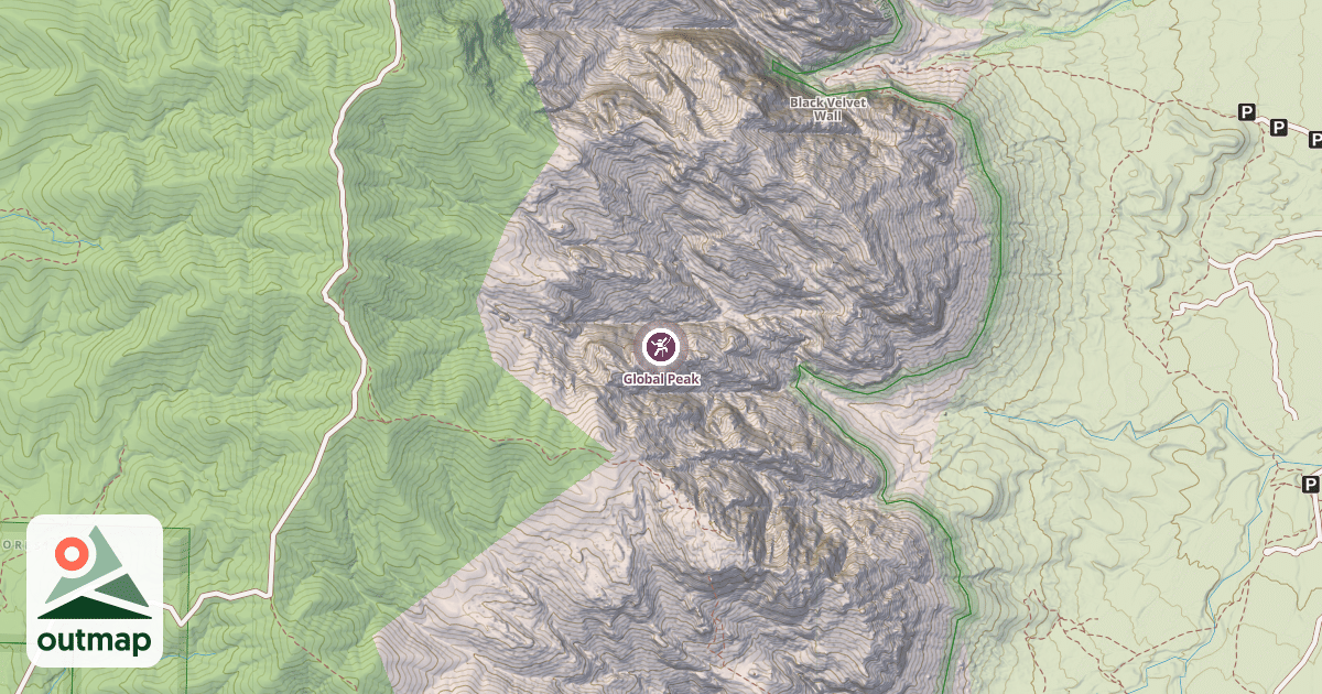Map of Global Peak