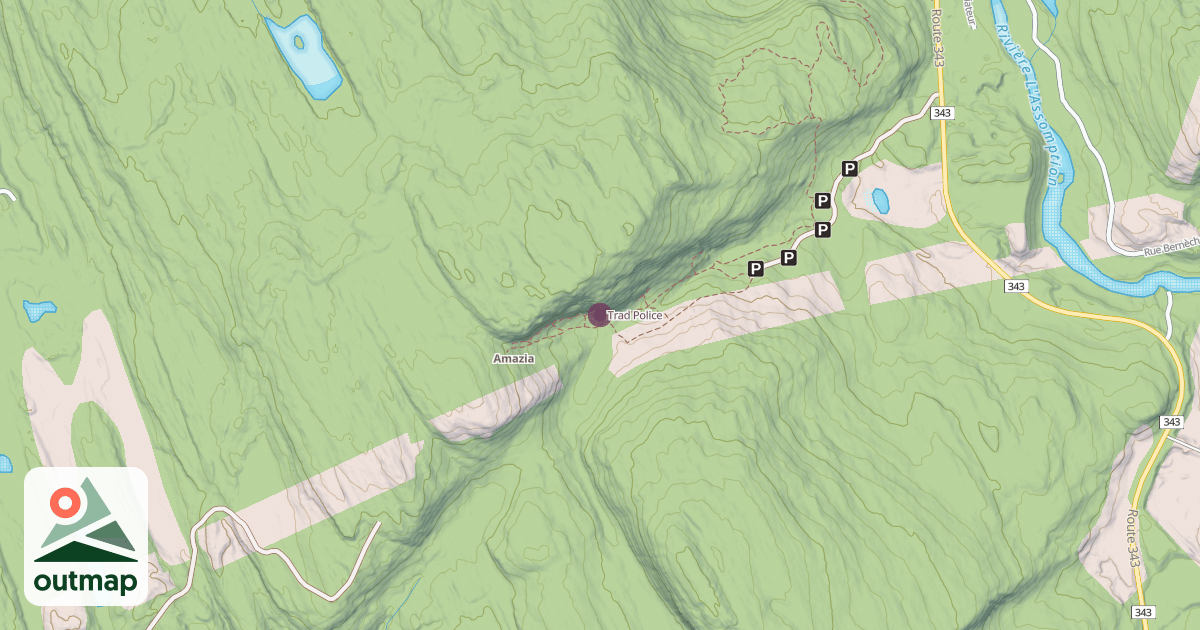 Map of Trad Police