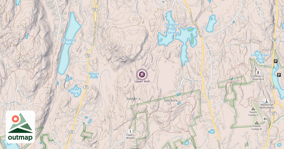 Map of Upper Wall