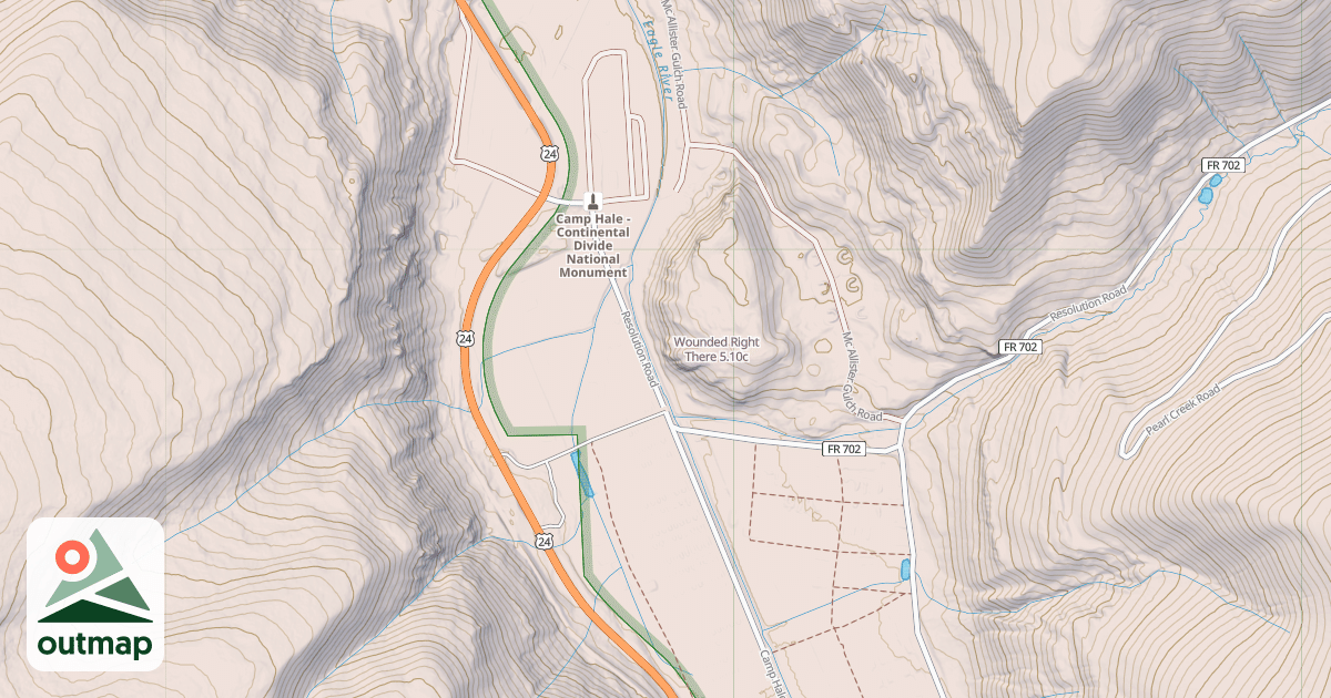 Map of Wounded Right There