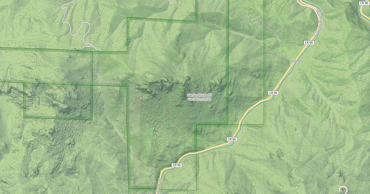 Map preview of Center Route P1 Variation
