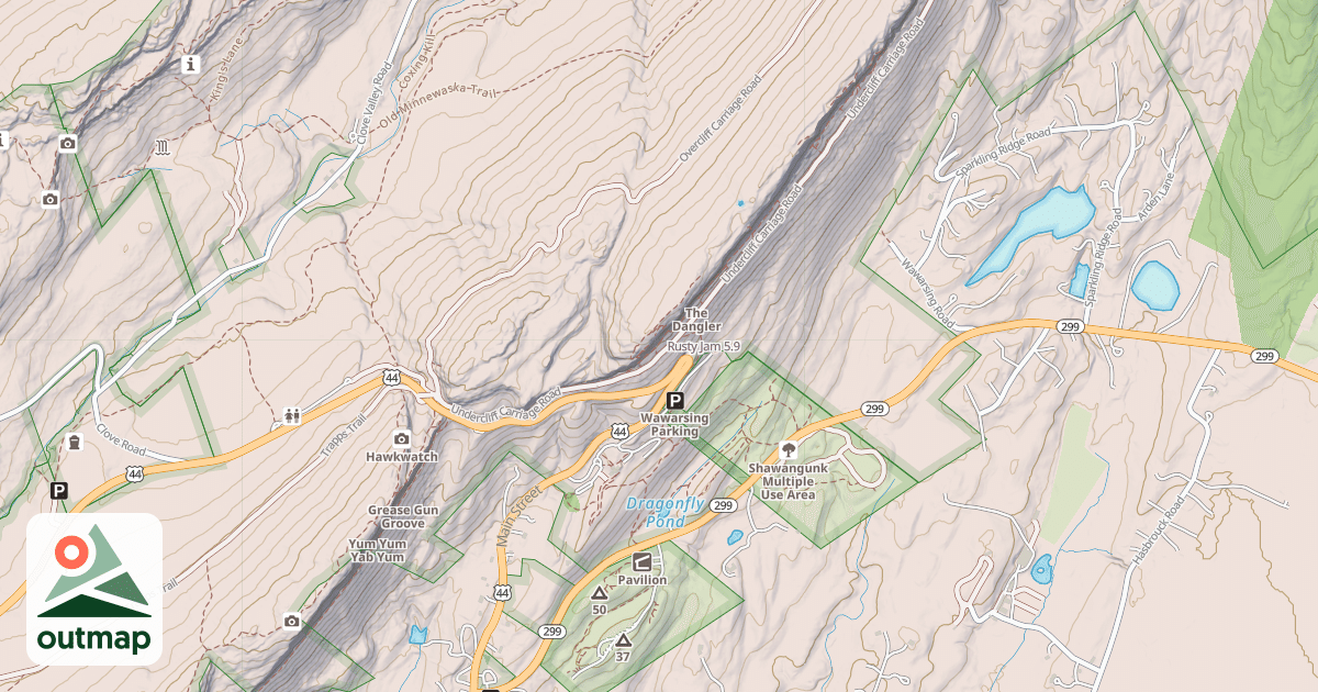 Map of Rusty Jam