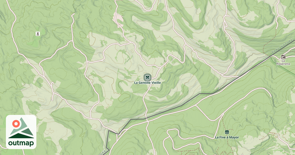 Map of La Gentille Vieille