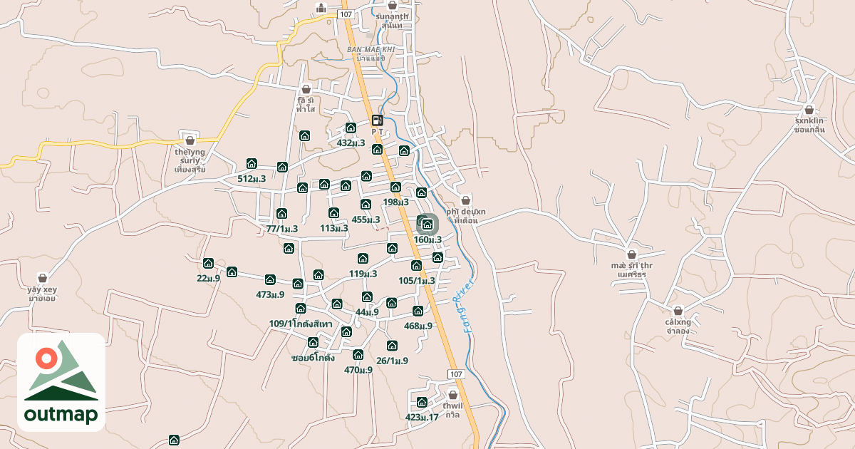 Map of 160ม.3