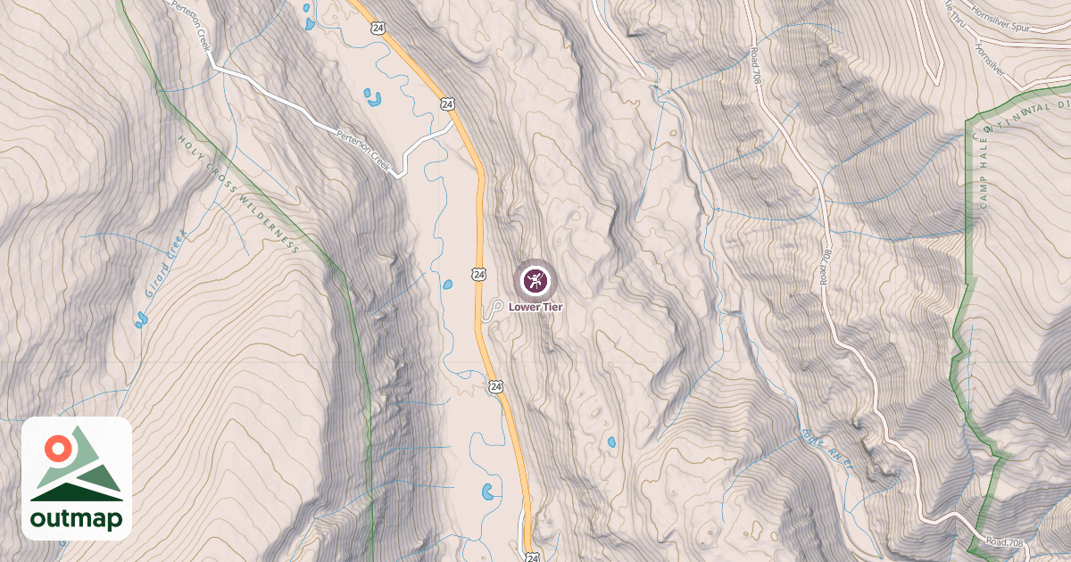 Map of Lower Tier