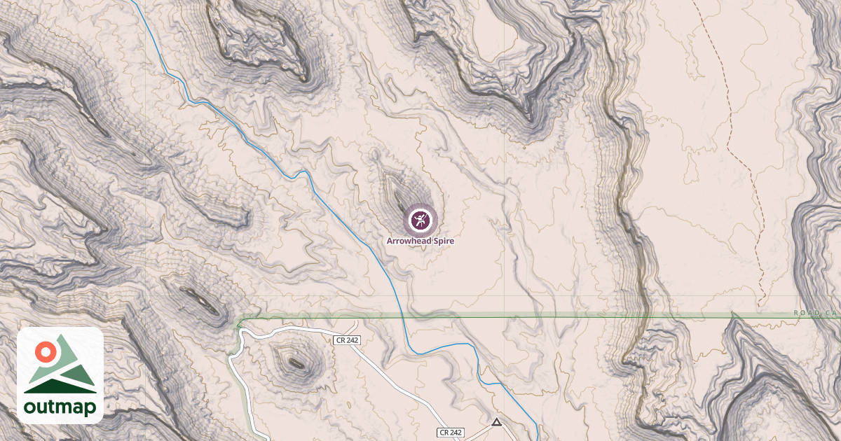 Map of Arrowhead Spire